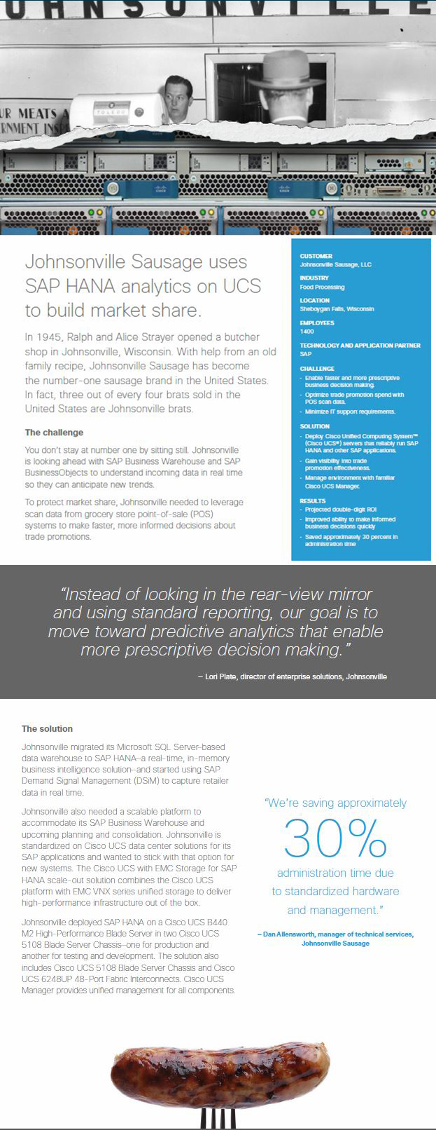 Johnsonville white paper