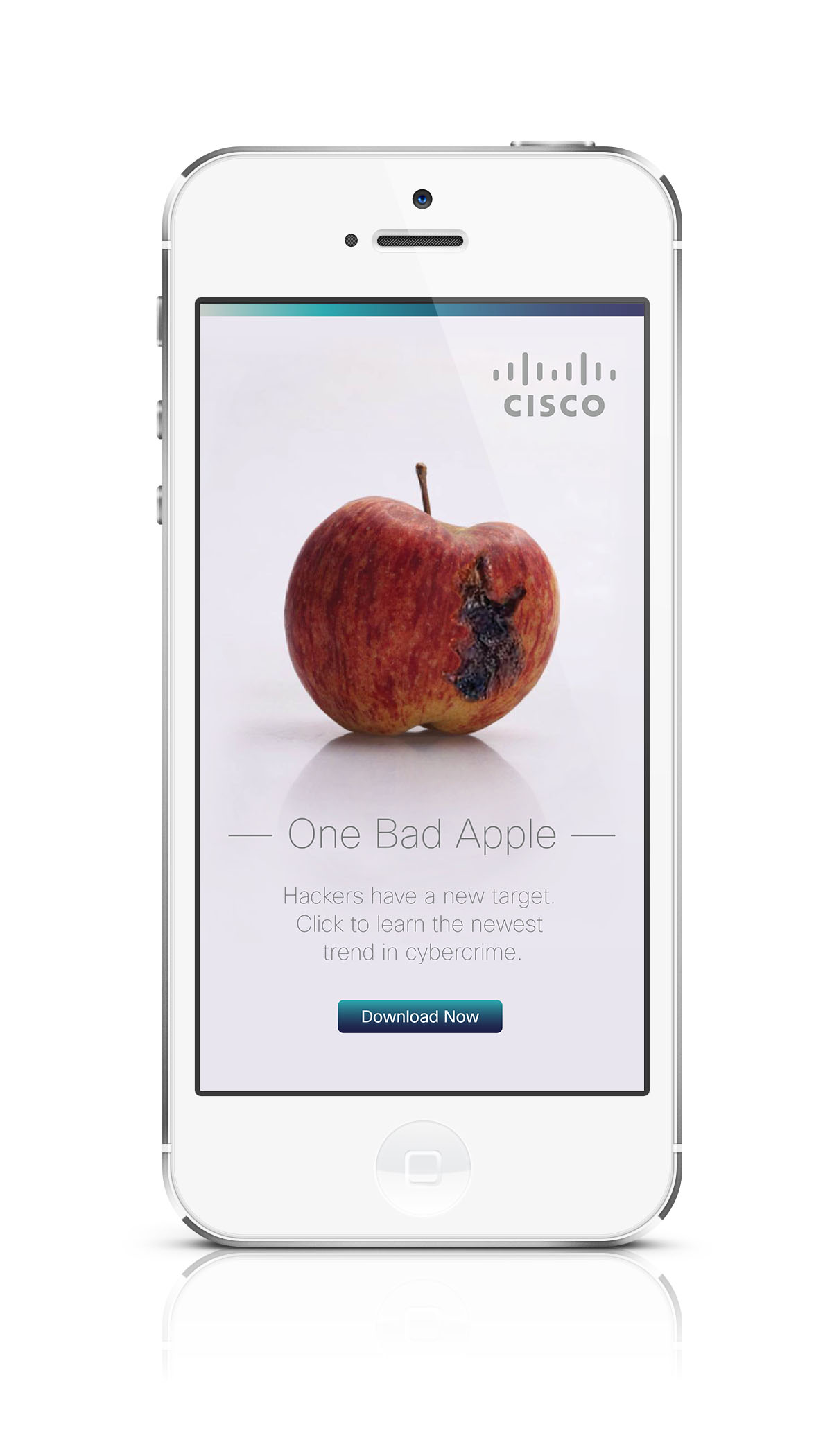 iPhone 5 Front View Mock-Up